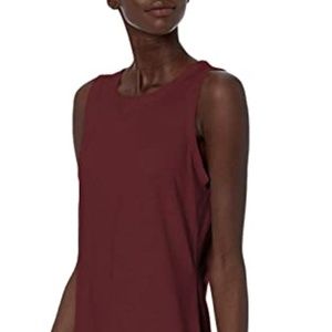 Burgundy dress, size small